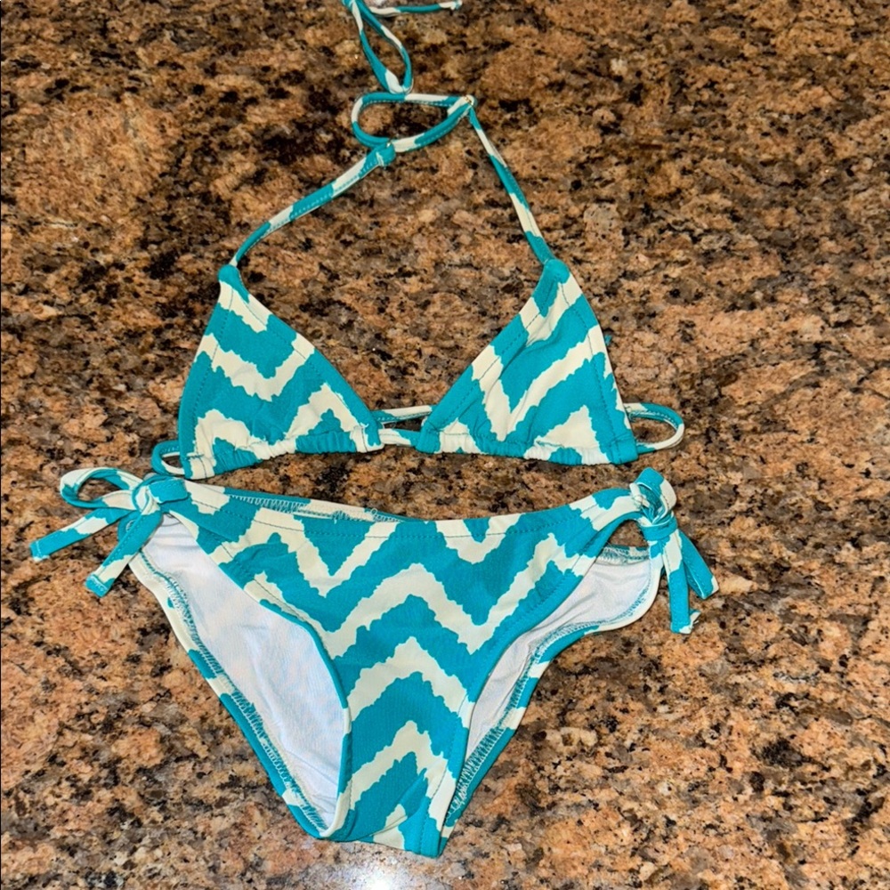 Milly Blue and White Bikini